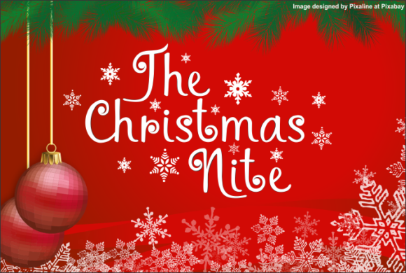 The Christmas Nite Font Poster 1