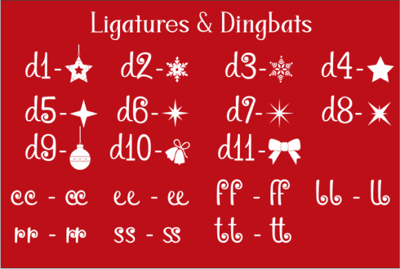 The Christmas Nite Font Poster 5
