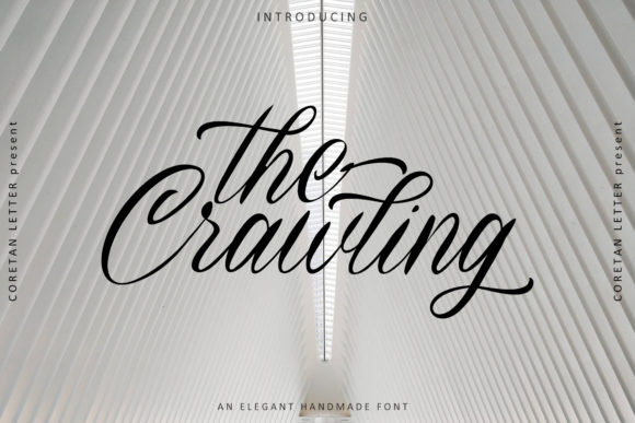 The Crawling Font Poster 1