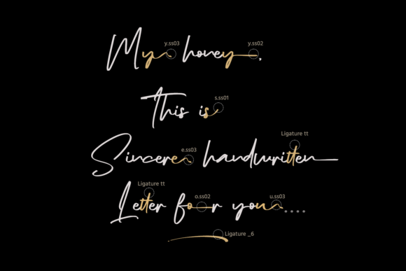 The Diary Font Poster 5