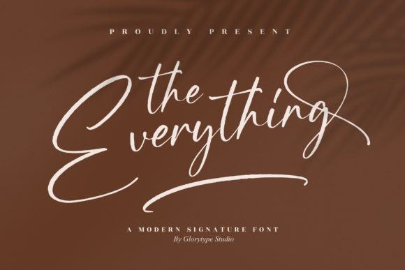 The Everything Font Poster 1