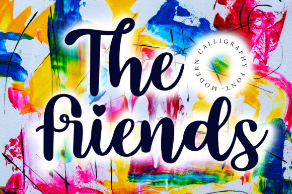 The Friends Font Poster 1