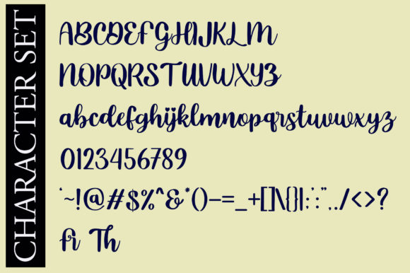 The Friends Font Poster 4