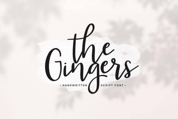 The Gingers Font Poster 1