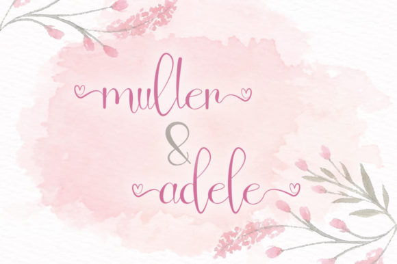The Girls Font Poster 3