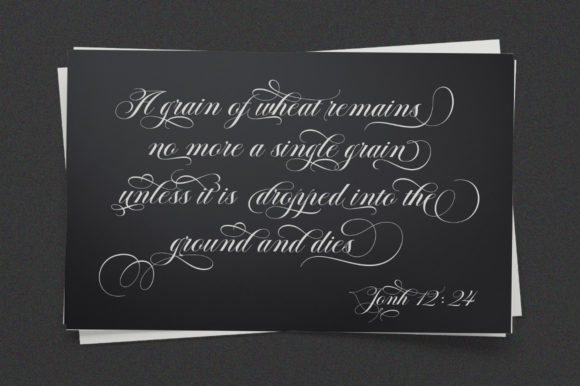 The Heather Font Poster 6