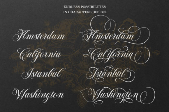The Heather Font Poster 7