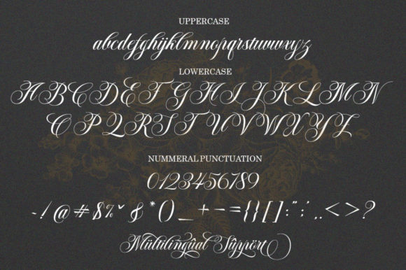 The Heather Font Poster 10