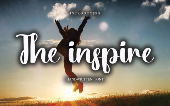 The Inspire Font Poster 1