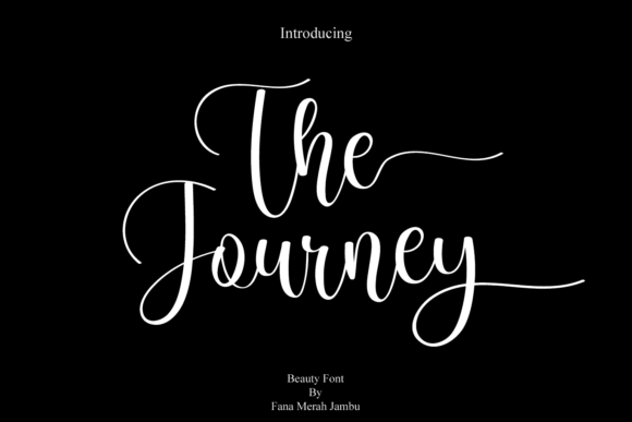 The Journey Font