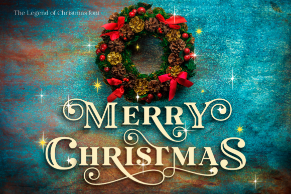 The Legend of Christmas Font Poster 4