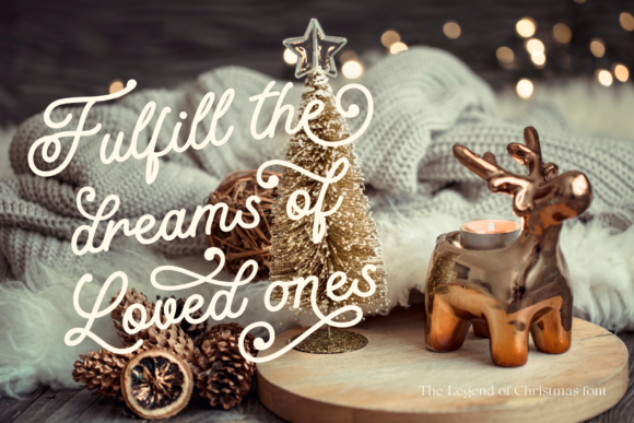 The Legend of Christmas Font Poster 8