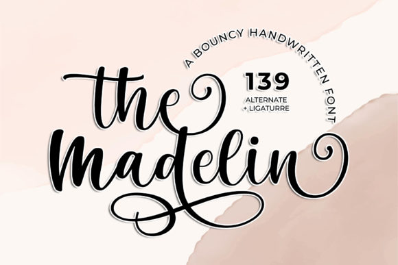 The Madelin Font Poster 1