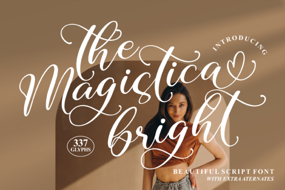 The Magistica Bright Font Poster 1