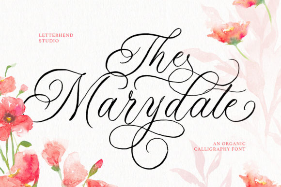 The Marydate Font Poster 1