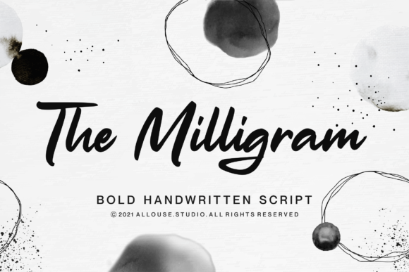 The Milligram Font