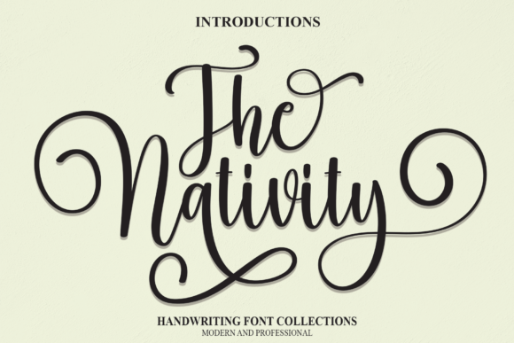 The Nativity Font