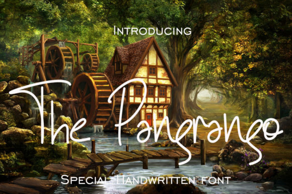 The Pangrango Font Poster 1