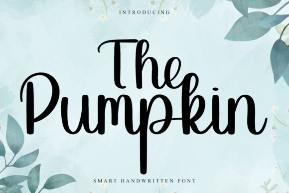 The Pumpkin Font Poster 1