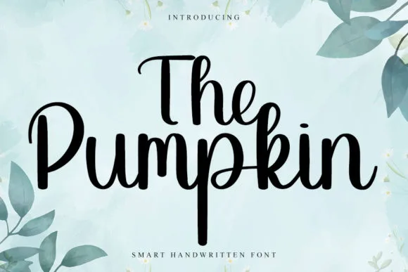 The Pumpkin Font The Pumpkin Font Poster 1