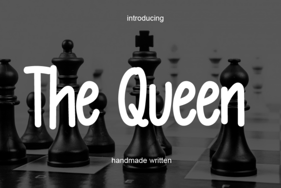 The Queen Font Poster 1