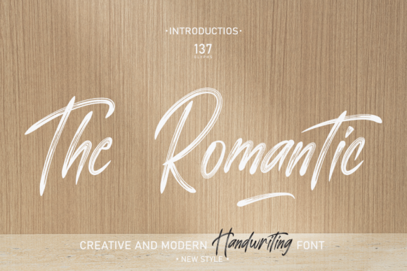 The Romantic Font