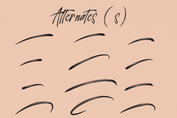 The Romantic Font Poster 8