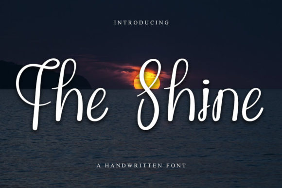 The Shine Font Poster 1