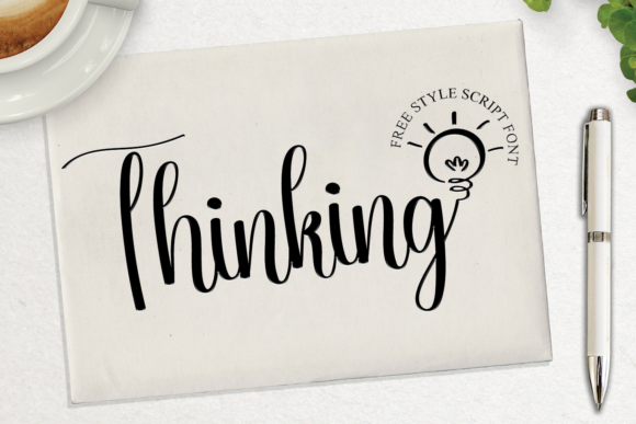 Thinking Font