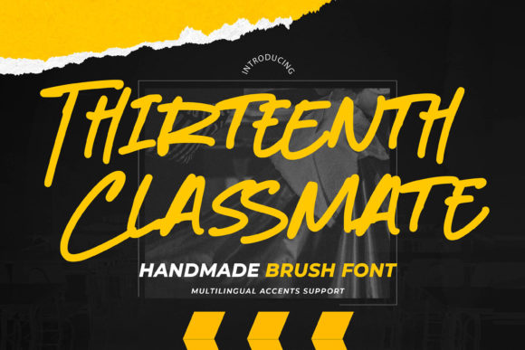 Thirteenth Classmate Font