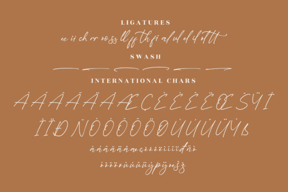 Thundersign Helgeria Font Poster 14