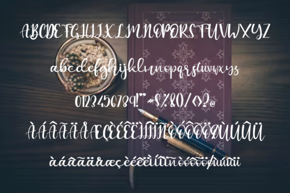 Tiffany Font Poster 5