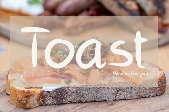 Toast Font Poster 1