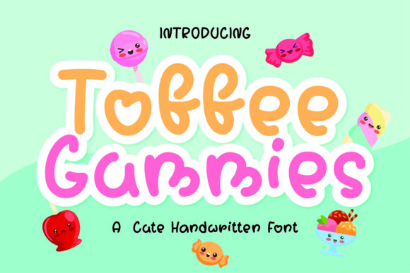 Toffee Gummies Font Poster 1