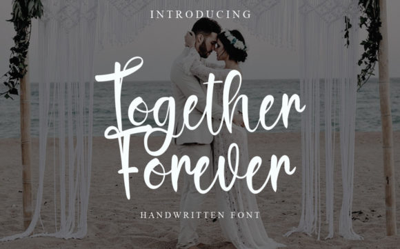 Together Forever Font Poster 1