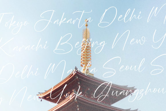 Tokushima Arigatou Font Poster 7