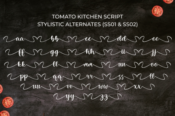 Tomato Kitchen Duo Font Poster 11