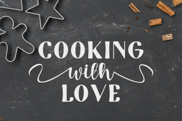 Tomato Kitchen Duo Font Poster 3