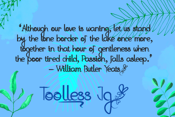 Toolless Font Poster 3