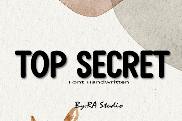 Top Secret Font