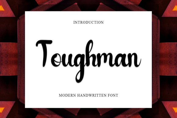 Toughman Font Poster 1