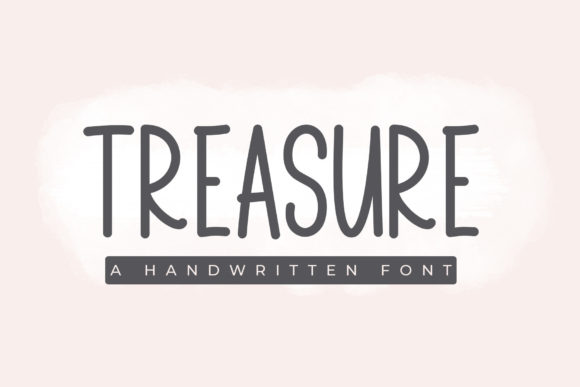 Treasure Font Poster 1