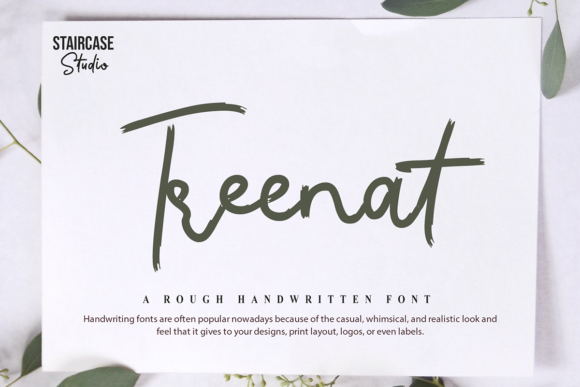 Treenat Font Poster 1