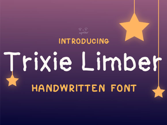 Trixie Limber Font Poster 1