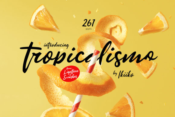 Tropicalismo Font Poster 1