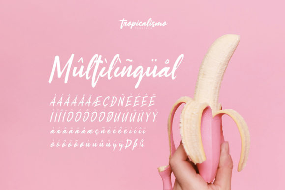 Tropicalismo Font Poster 6