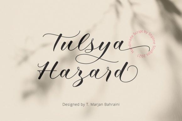 Tulsya Hazard Font Poster 1