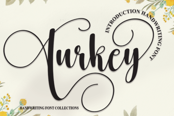 Turkey Font Poster 1