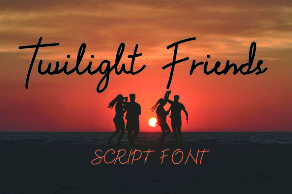 Twilight Friends Font