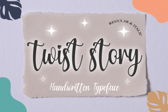 Twist Story Font